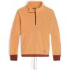 imageOutdoor Research Womens Trail Mix Snap Pullover  Wicking Thermal Pullover for WomenOrange FizzBrick