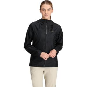 Outdoor Research Women’s Helium Rain Jacket, Black, L