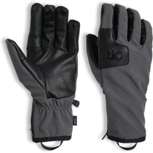 Outdoor Research Women’s Stormtracker Sensor Windbloc Gloves | Touchscreen Compatible, Windproof, Water Resistant(Storm/Black)