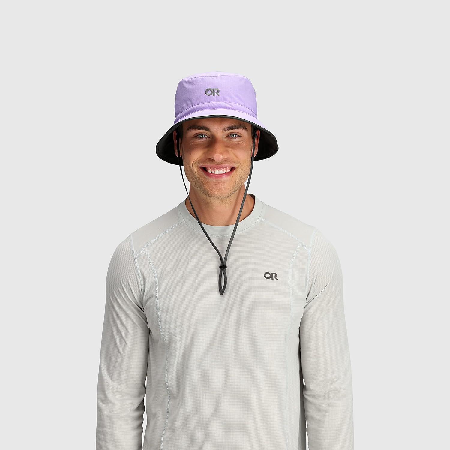 imageOutdoor Research Sun Bucket Hat  UPF 50 Wide Brim Lightweight Packable Hat for Hiking Fishing Travel amp Outdoor ProtectionLavender