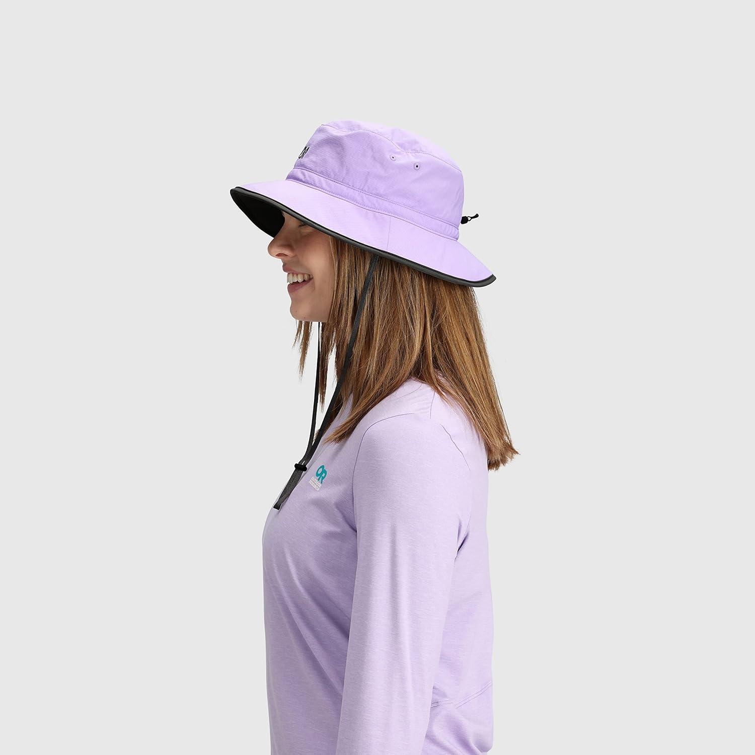 imageOutdoor Research Sun Bucket Hat  UPF 50 Wide Brim Lightweight Packable Hat for Hiking Fishing Travel amp Outdoor ProtectionLavender