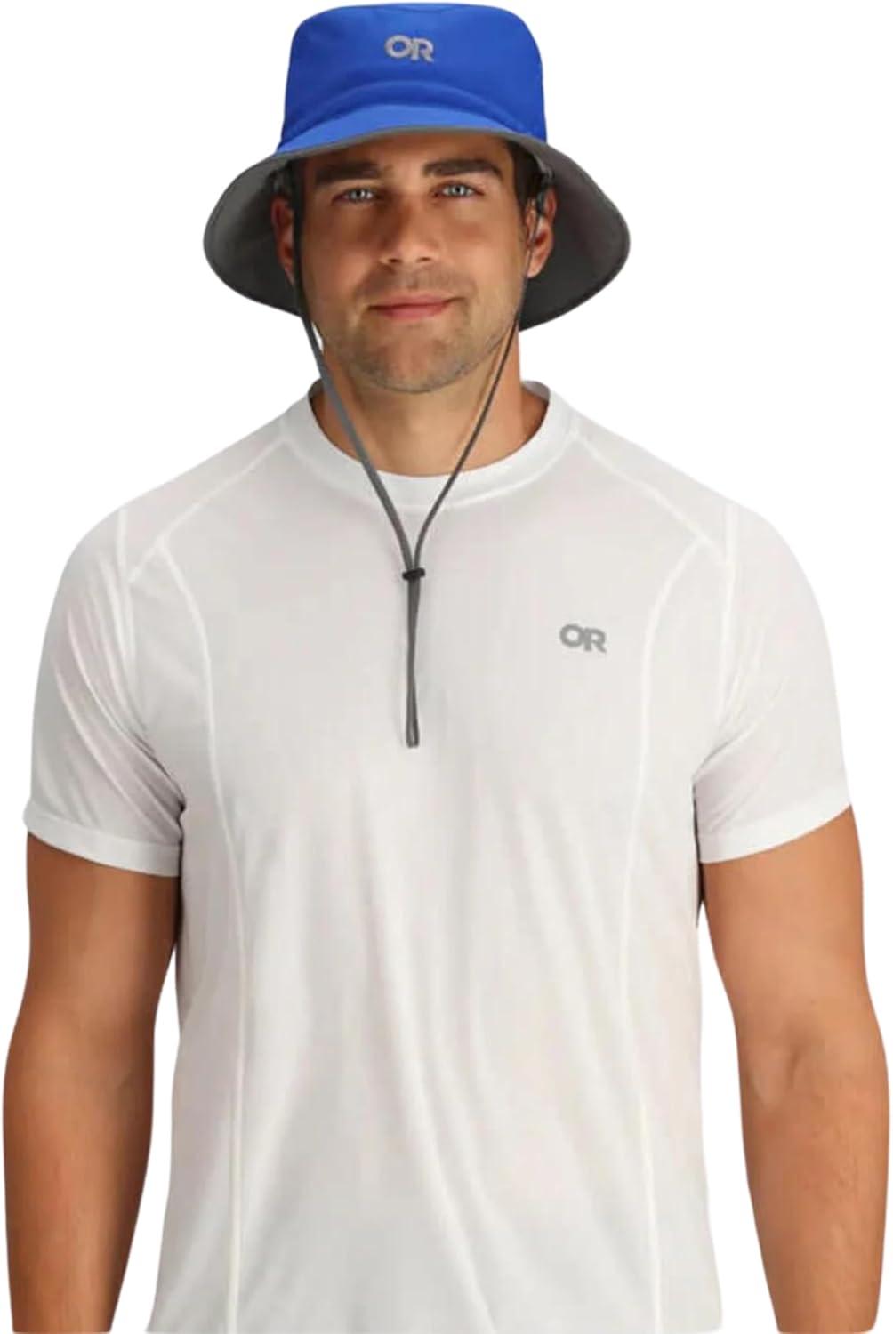 imageOutdoor Research Sun Bucket Hat  UPF 50 Wide Brim Lightweight Packable Hat for Hiking Fishing Travel amp Outdoor ProtectionTopaz