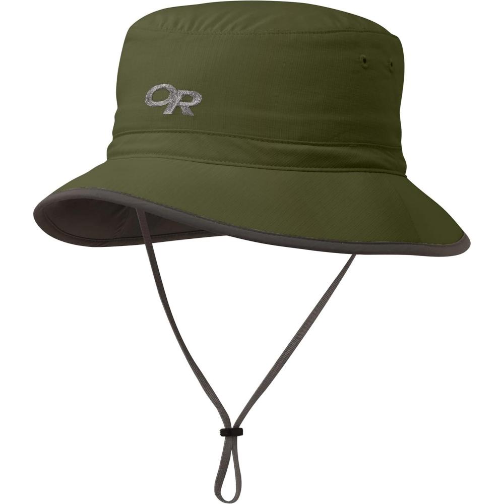 imageOutdoor Research Sun Bucket Hat  UPF 50 Wide Brim Lightweight Packable Hat for Hiking Fishing Travel amp Outdoor ProtectionLoden