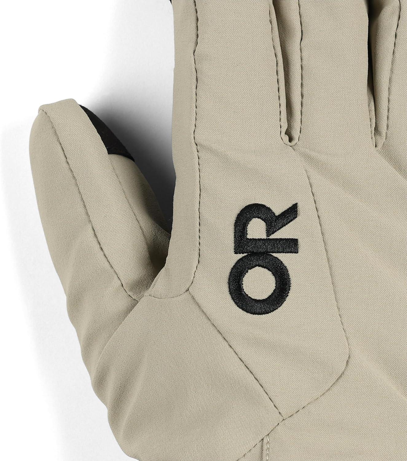 imageOutdoor Research Mens Sureshot Heated Softshell GlovesPro Khaki