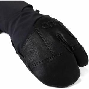 Outdoor Research Team Gore-Tex 3-Finger Gloves(Black)