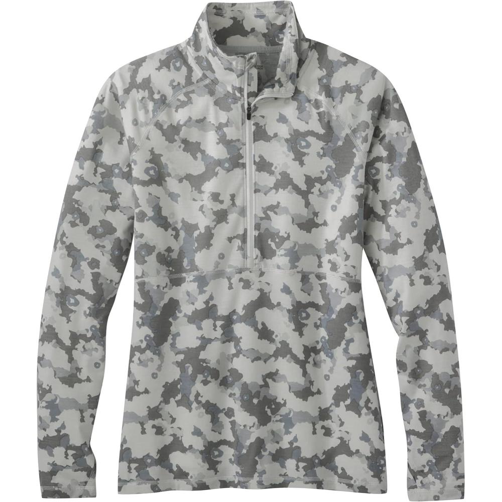 imageOutdoor Research Womens Alpine Onset Half ZipSnow Camo