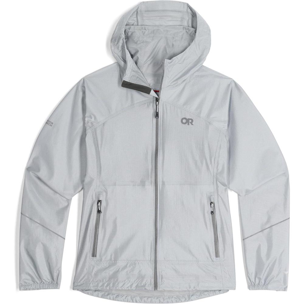 imageOutdoor Research Womens Helium Rain Jacket Titanium XL
