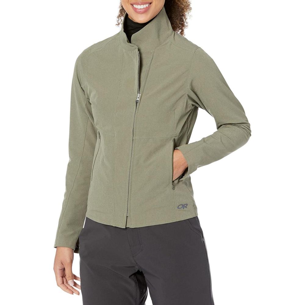 imageOutdoor Research Womens Prologue Moto JacketFatigue Heather