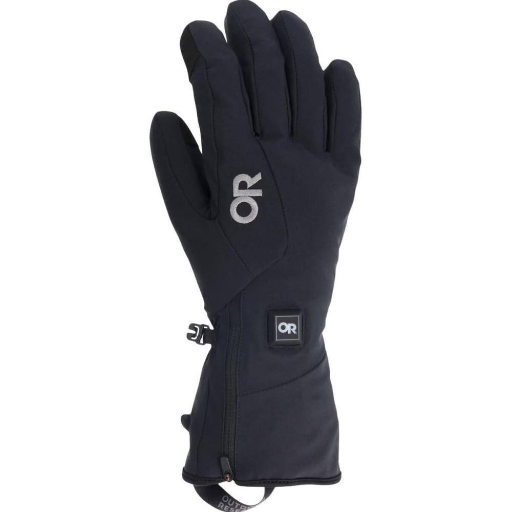 imageOutdoor Research Mens Sureshot Heated Softshell Gloves Solid Black L