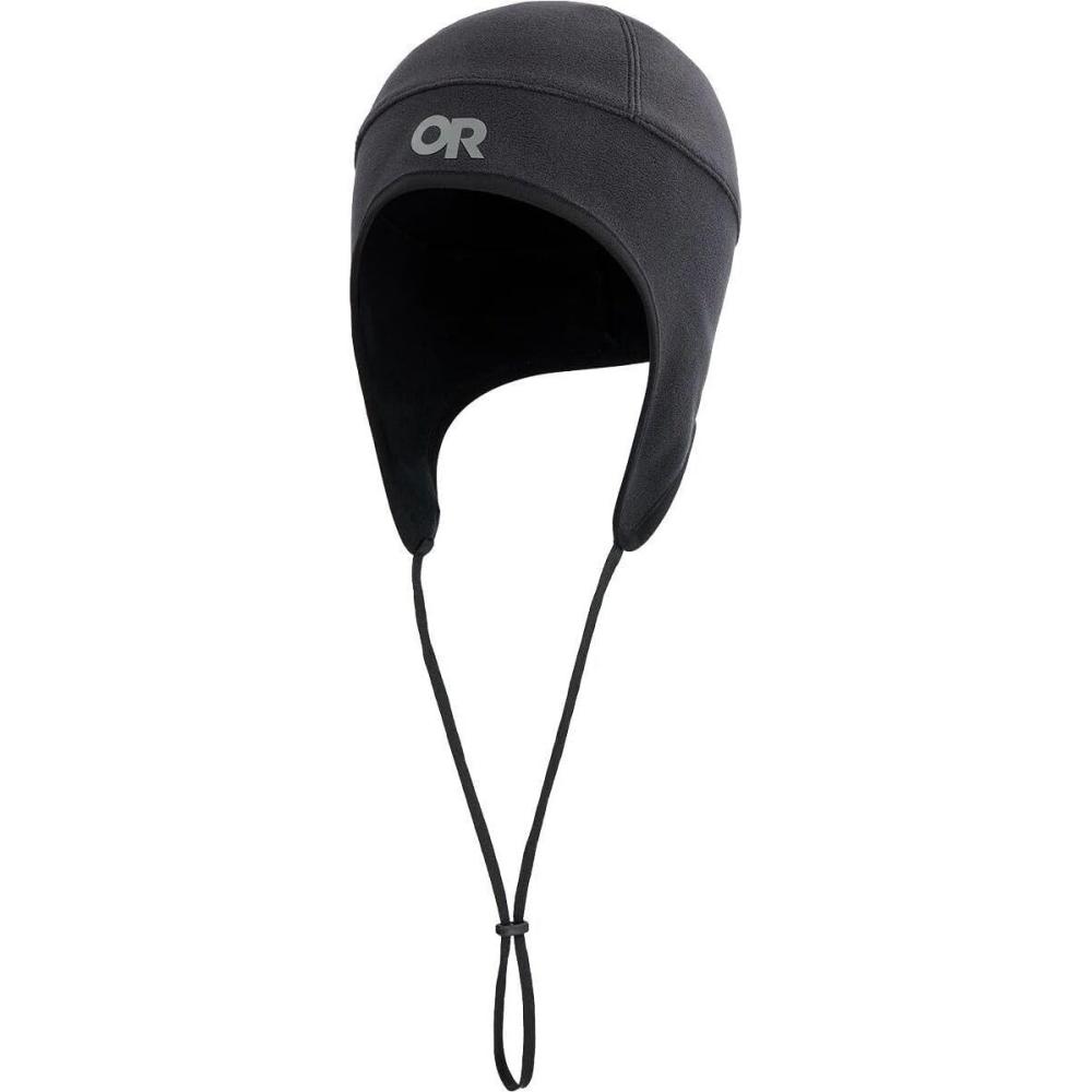 imageOutdoor Research Newhalem Windstopper Hat  Windproof Woolen Cap Moisture Wicking Lightweight BeanieBlack