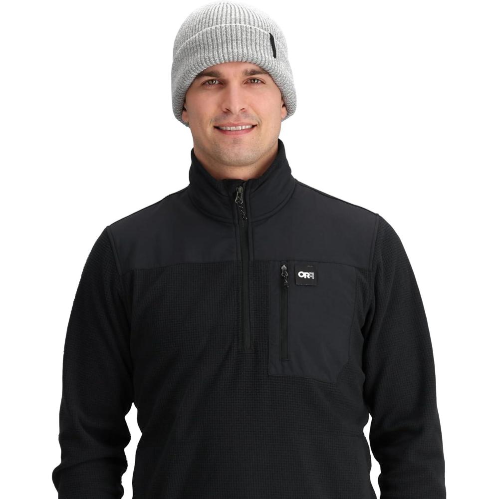 imageOutdoor Research Tokul Beanie  Ribbed Cuff Shorty FitLight Grey