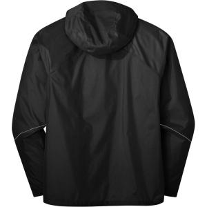 Outdoor Research Men’s Helium Rain Jacket – Breathable Weatherproof Jacket(Black)