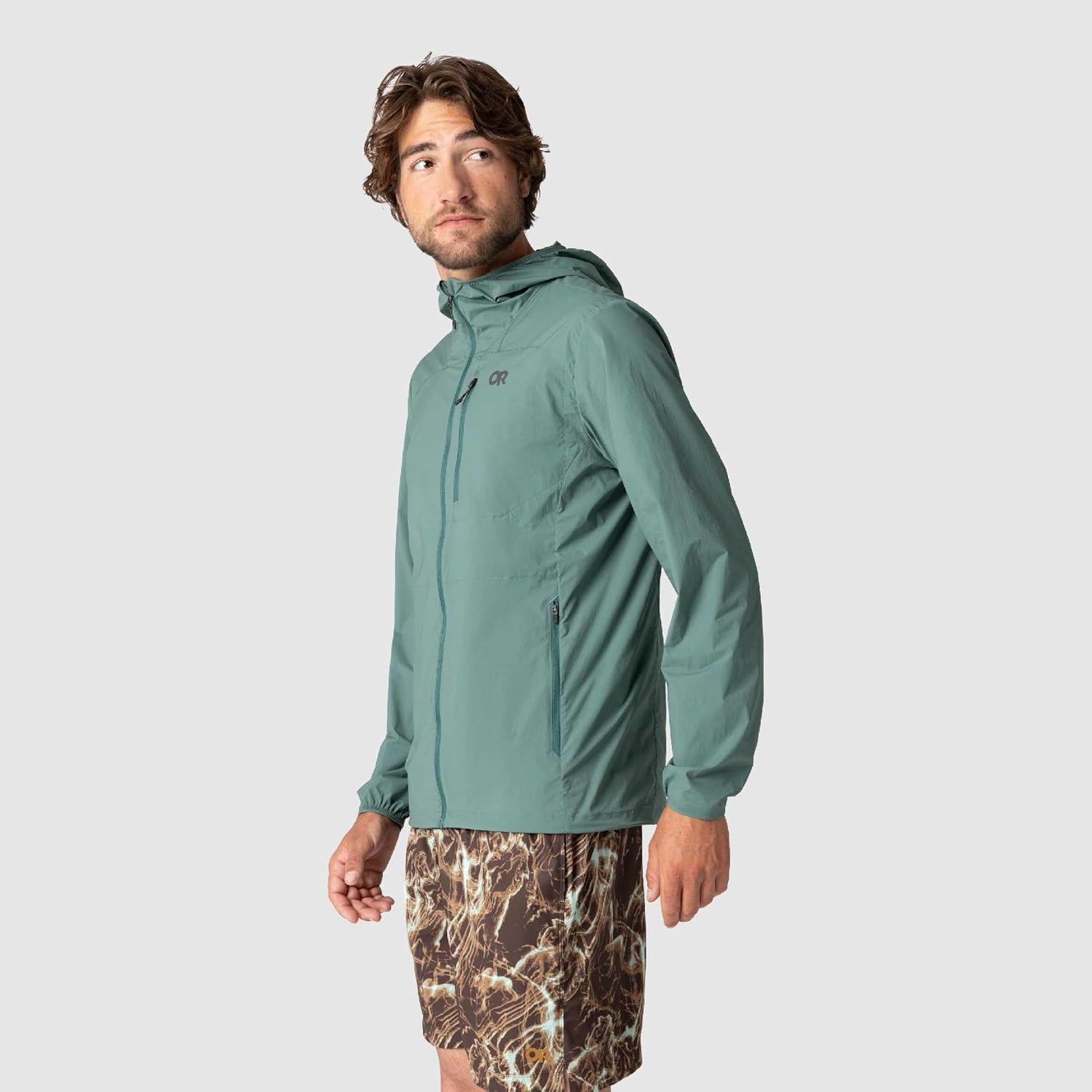 imageOutdoor Research Mens Shadow Wind HoodieMalachite