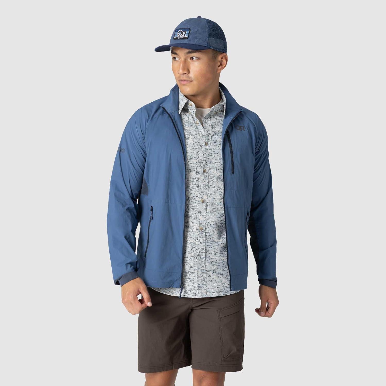 imageOutdoor Research Mens Deviator Wind JacketSkylineAtlantic