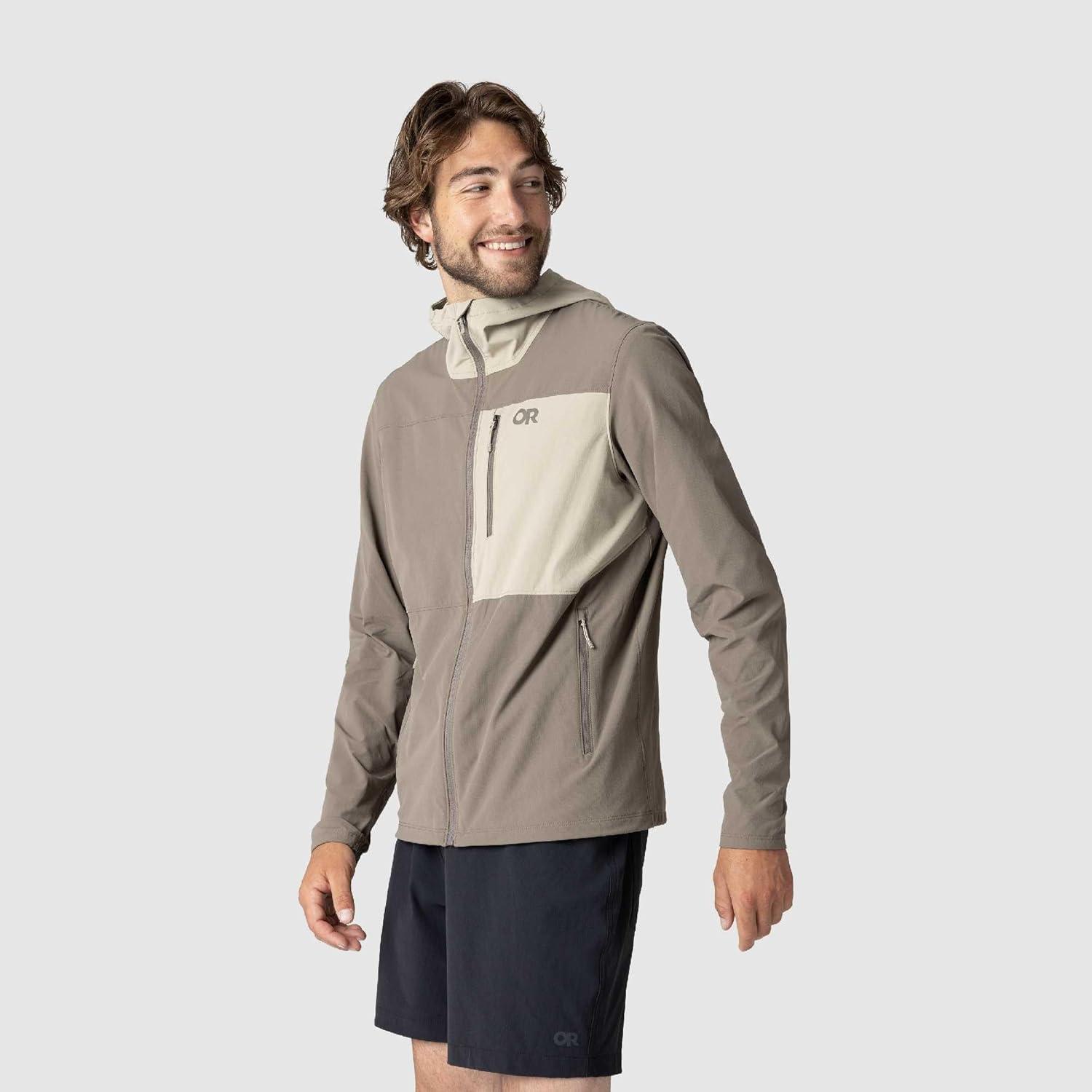 imageOutdoor Research Mens Ferrosi HoodieGravelPro Khaki