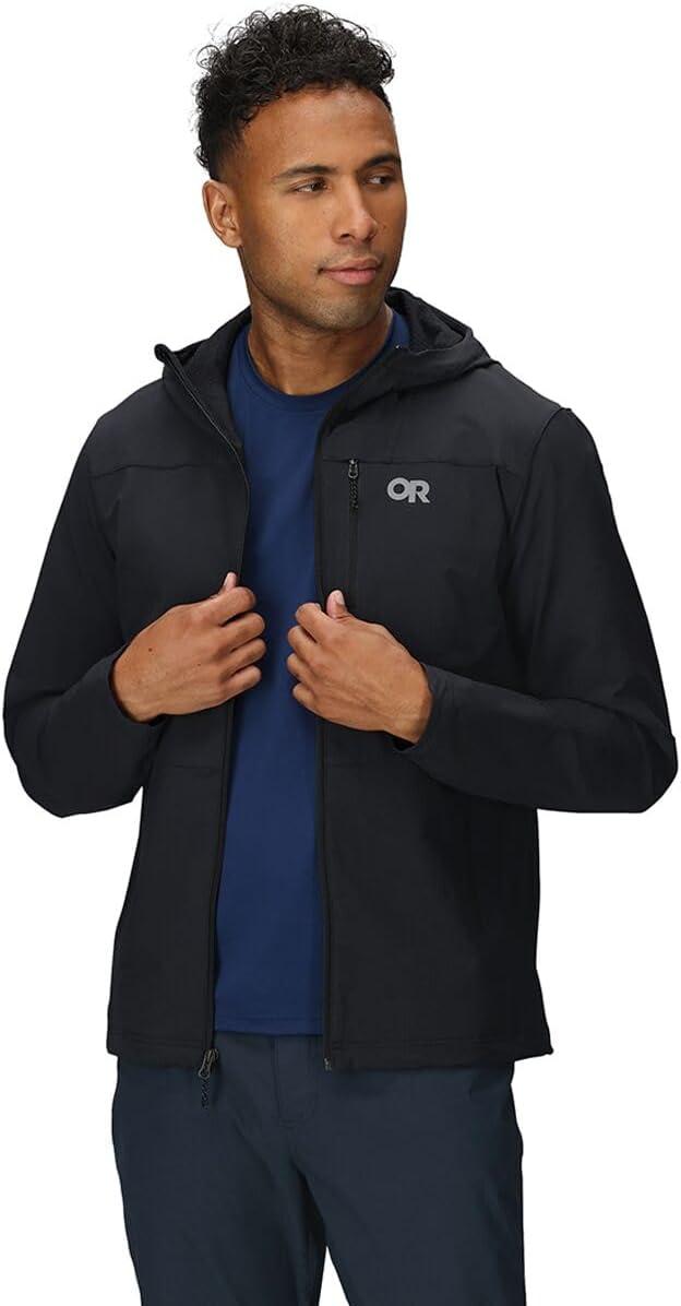 imageOutdoor Research Mens Ultima Softshell HoodieBlack