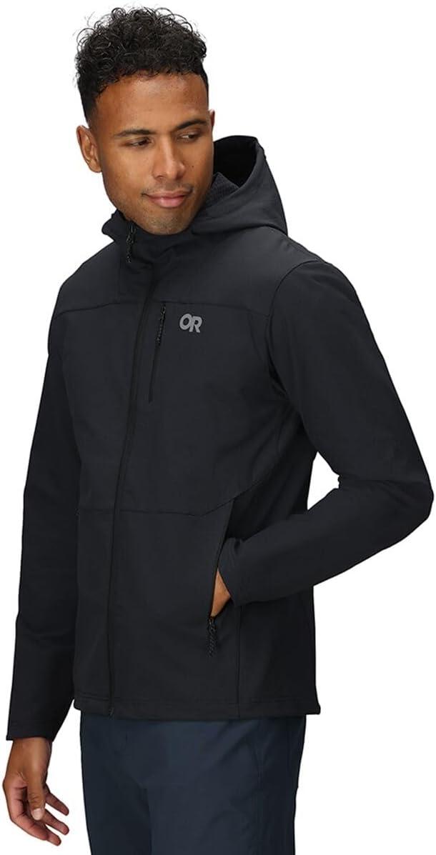 imageOutdoor Research Mens Ultima Softshell HoodieBlack