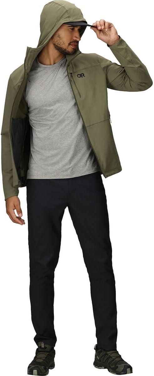 imageOutdoor Research Mens Ultima Softshell HoodieRanger Green