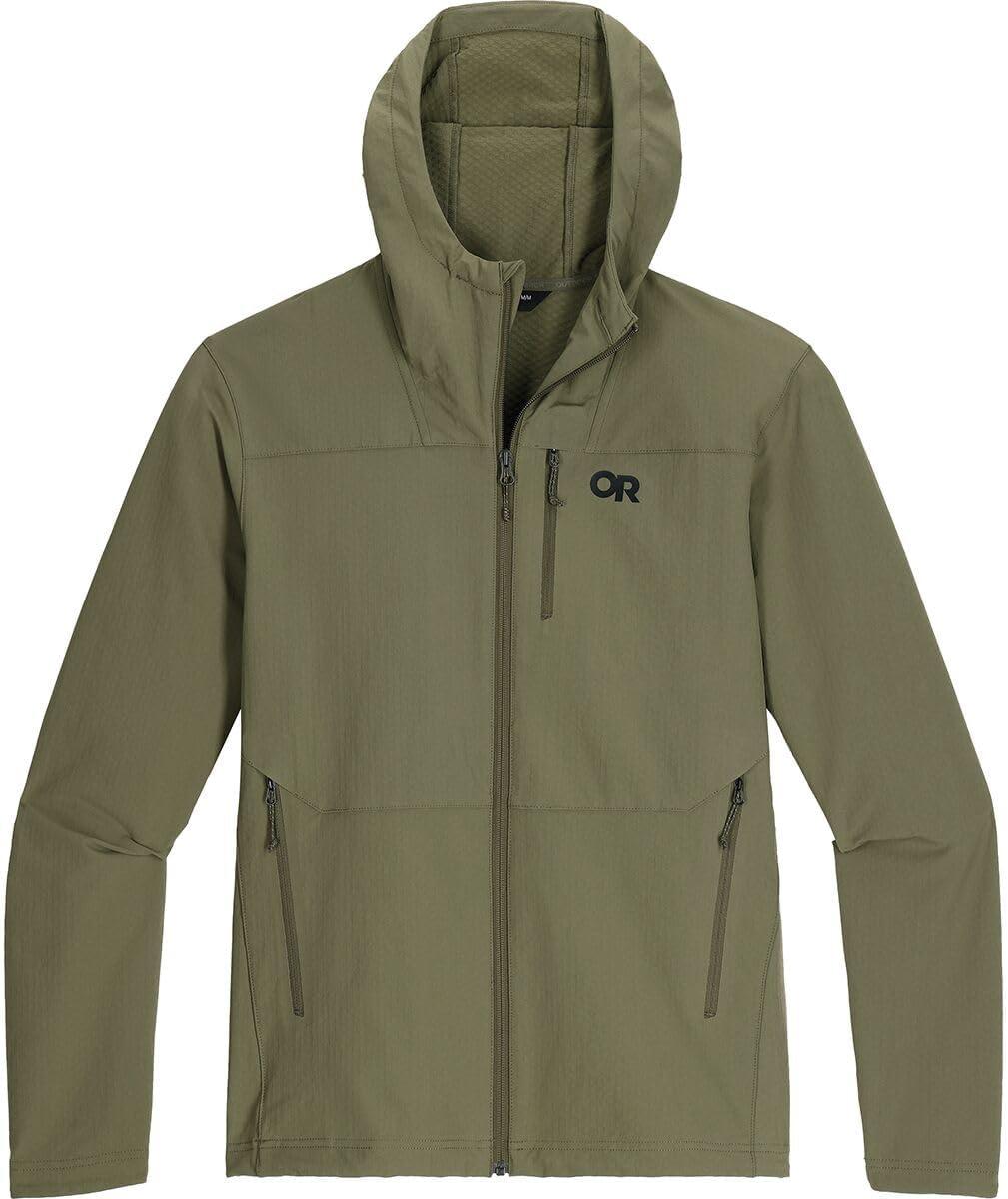 imageOutdoor Research Mens Ultima Softshell HoodieRanger Green