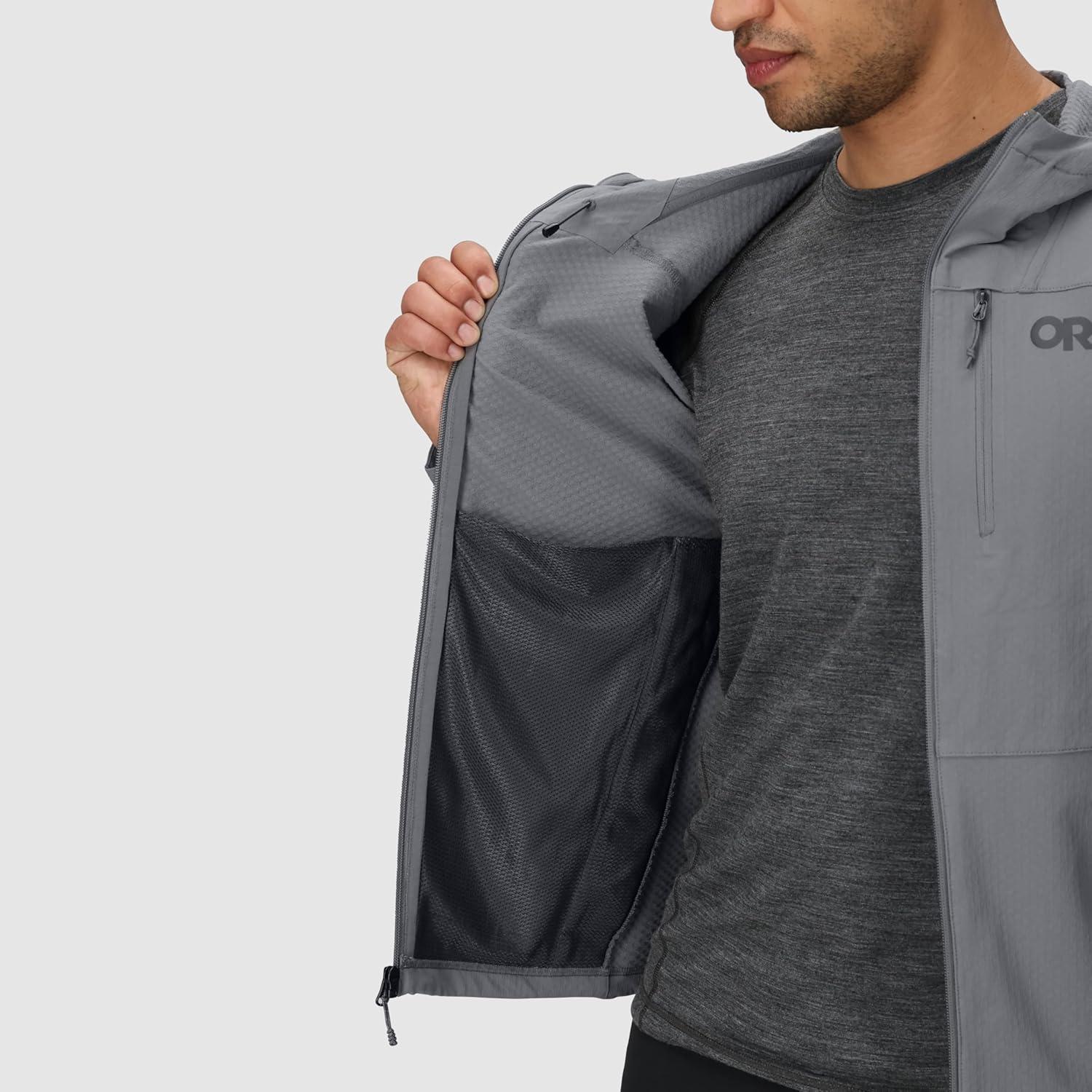 imageOutdoor Research Mens Ultima Softshell HoodieWolf Grey
