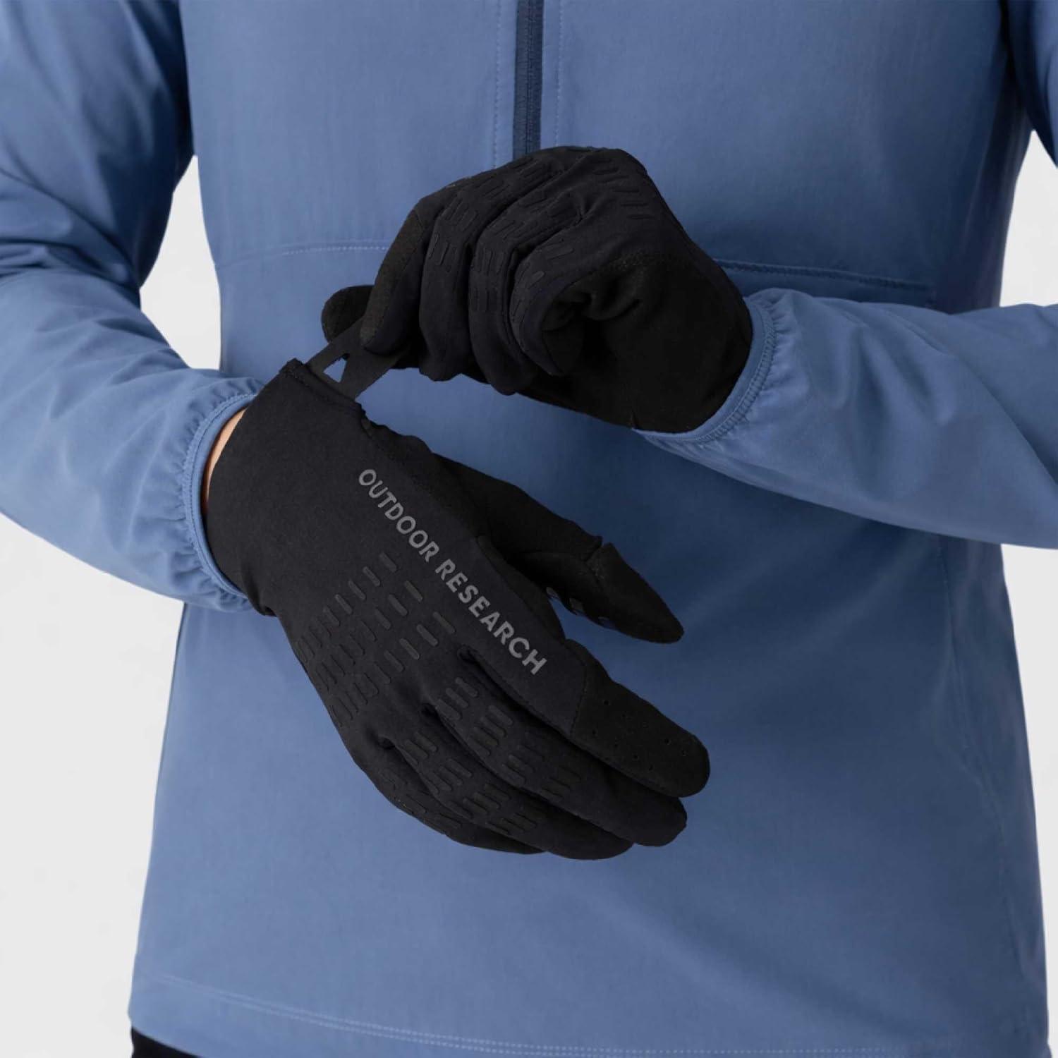 imageOutdoor Research Freewheel MTB XT Bike Glove AllWeather Touchscreen Compatible Mountain Biking Gloves for Men amp WomenSolid Black