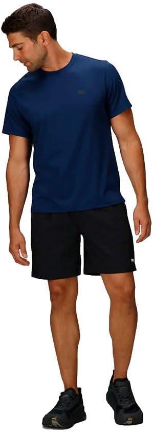imageOutdoor Research Mens ActiveIce Spectrum Sun TShirt SelfCooling QuickDry MoistureWicking UPF 50 Standard FitCenote