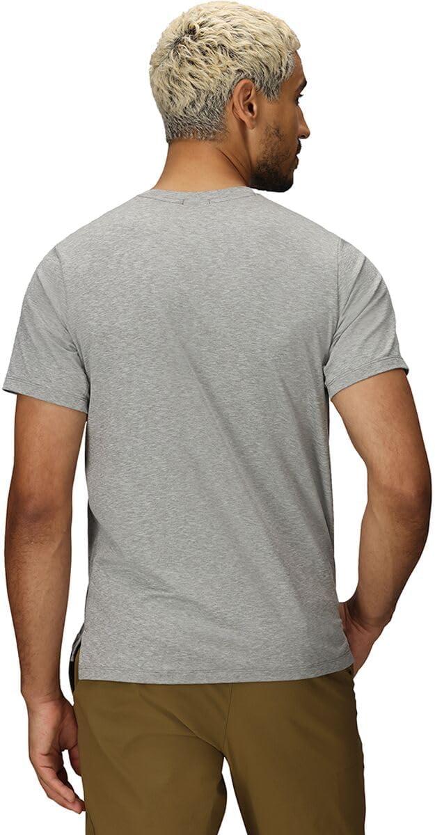 imageOutdoor Research Mens ActiveIce Spectrum Sun TShirt SelfCooling QuickDry MoistureWicking UPF 50 Standard FitGrey Heather