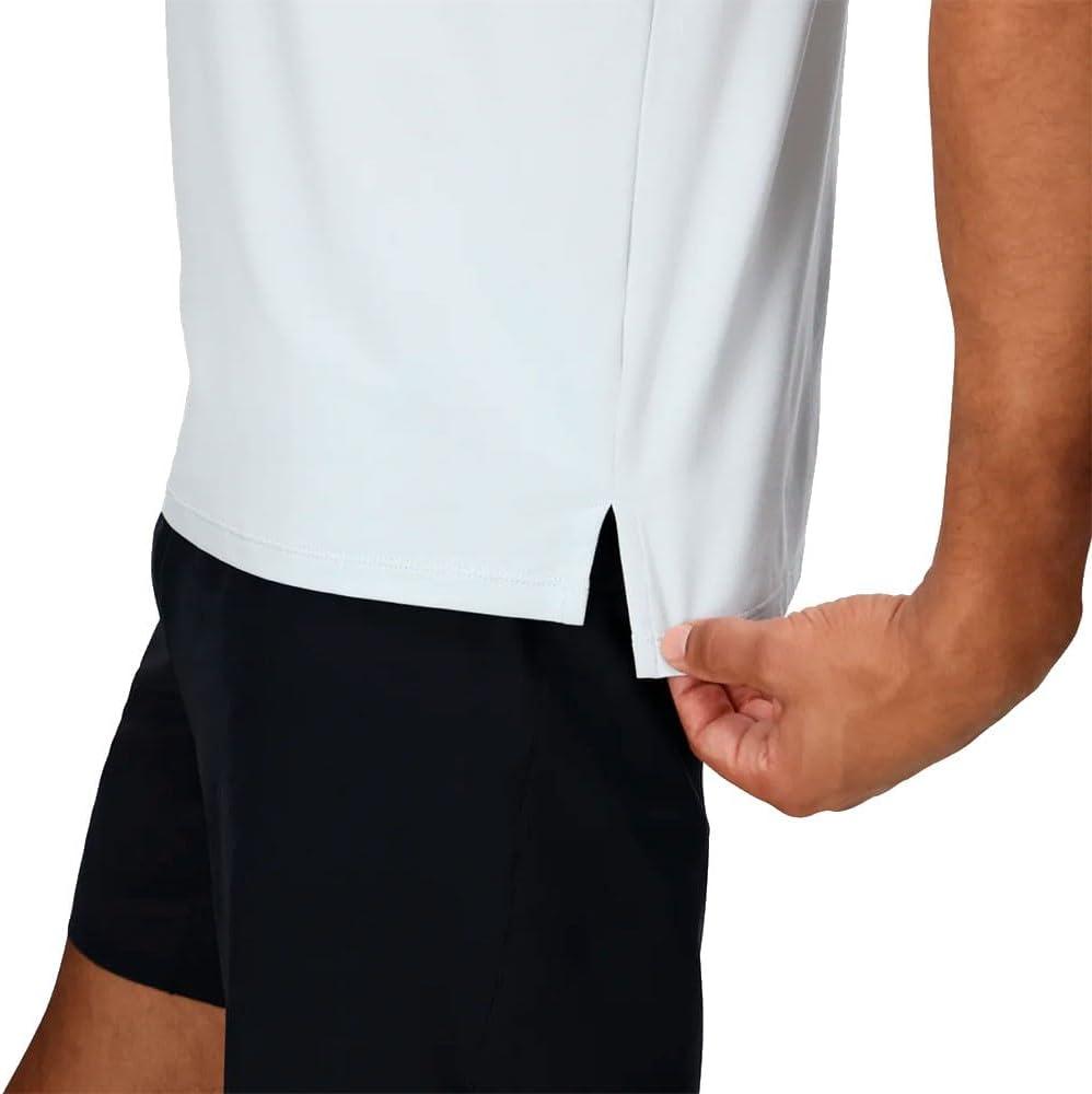imageOutdoor Research Mens ActiveIce Spectrum Sun TShirt SelfCooling QuickDry MoistureWicking UPF 50 Standard FitTitanium