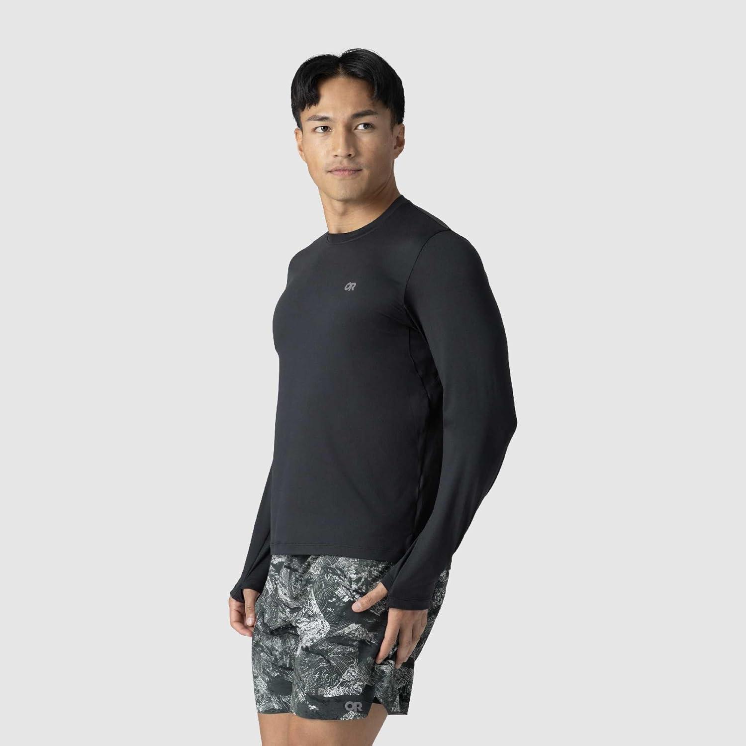 imageOutdoor Research Mens ActiveIce Spectrum Sun Long Sleeve TeeBlack