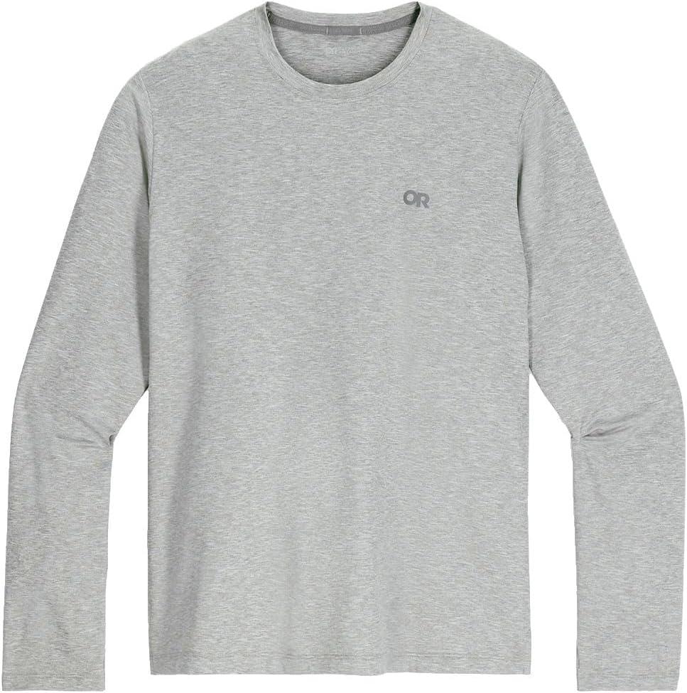 imageOutdoor Research Mens ActiveIce Spectrum Sun Long Sleeve TeeGrey Heather