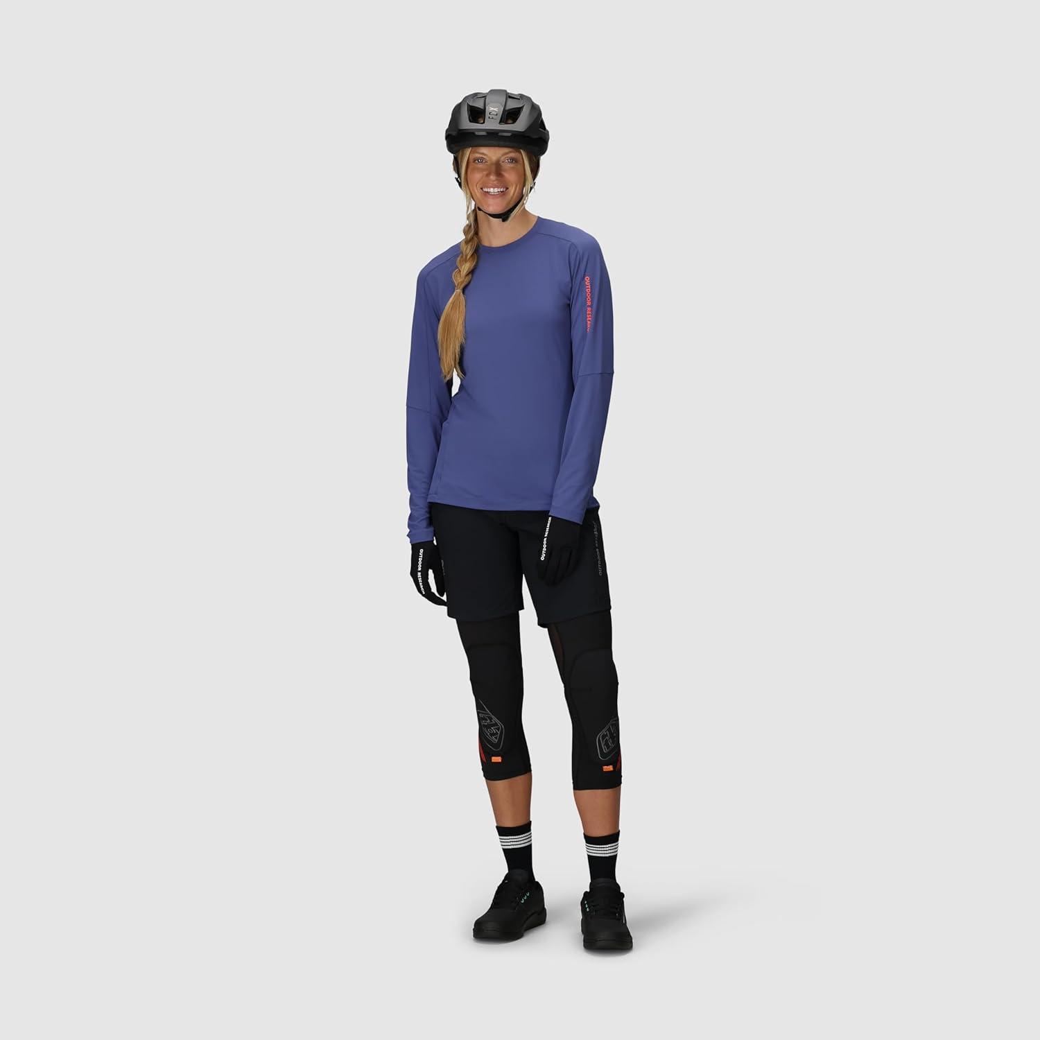imageOutdoor Research Womens Freewheel MTB Mountain Bike Long Sleeve JerseyGalactic
