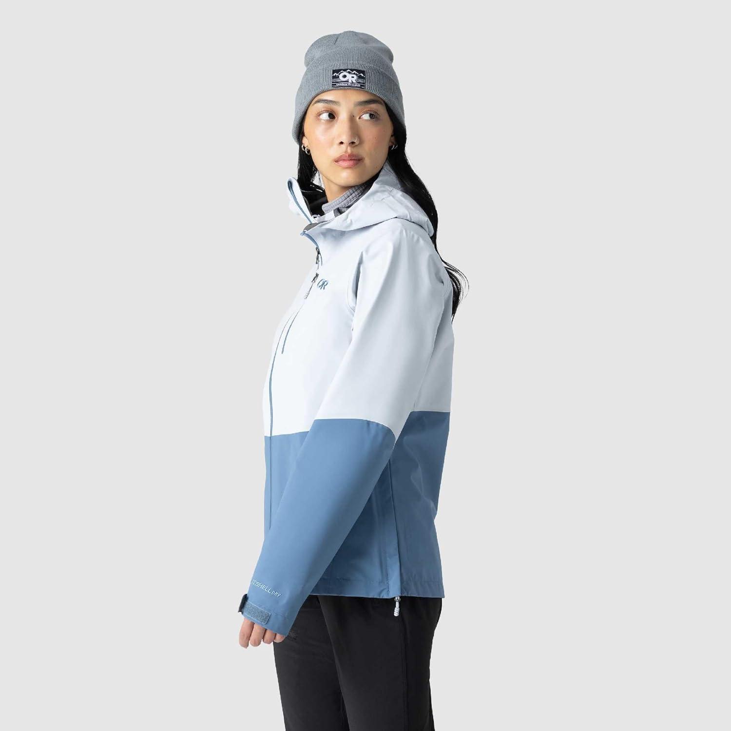 imageOutdoor Research Womens Aspire 3L JacketTitaniumAscent Blue