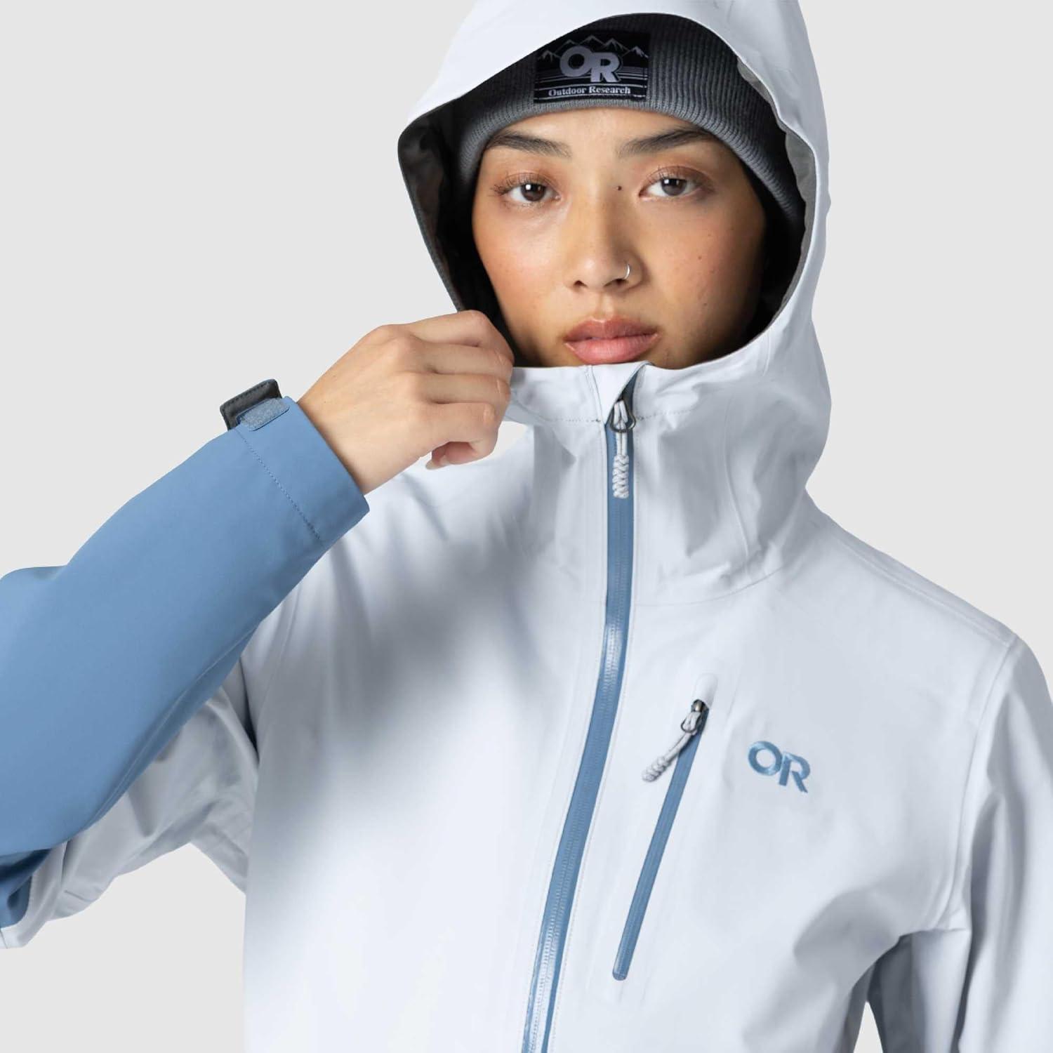 imageOutdoor Research Womens Aspire 3L JacketTitaniumAscent Blue