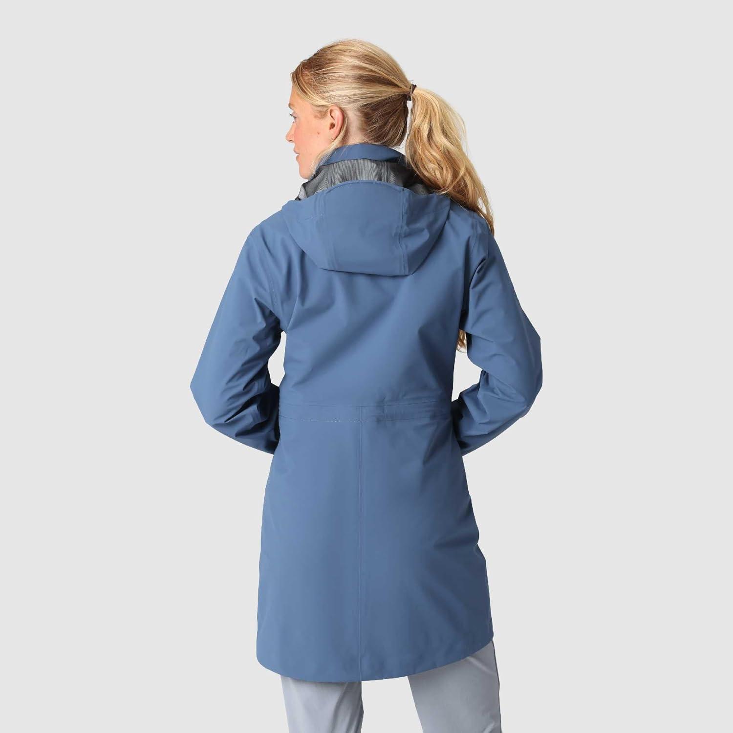 imageOutdoor Research Womens Aspire 3L Trench Waterproof Windproof Hooded Standard FitSkyline