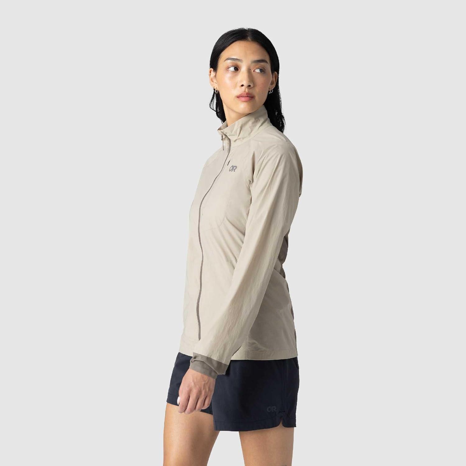 imageOutdoor Research Womens Deviator Wind JacketPro KhakiGravel