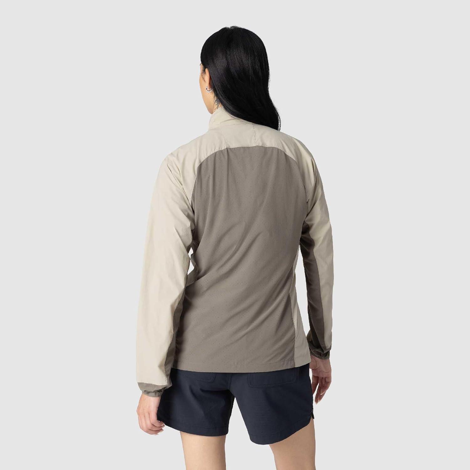 imageOutdoor Research Womens Deviator Wind JacketPro KhakiGravel