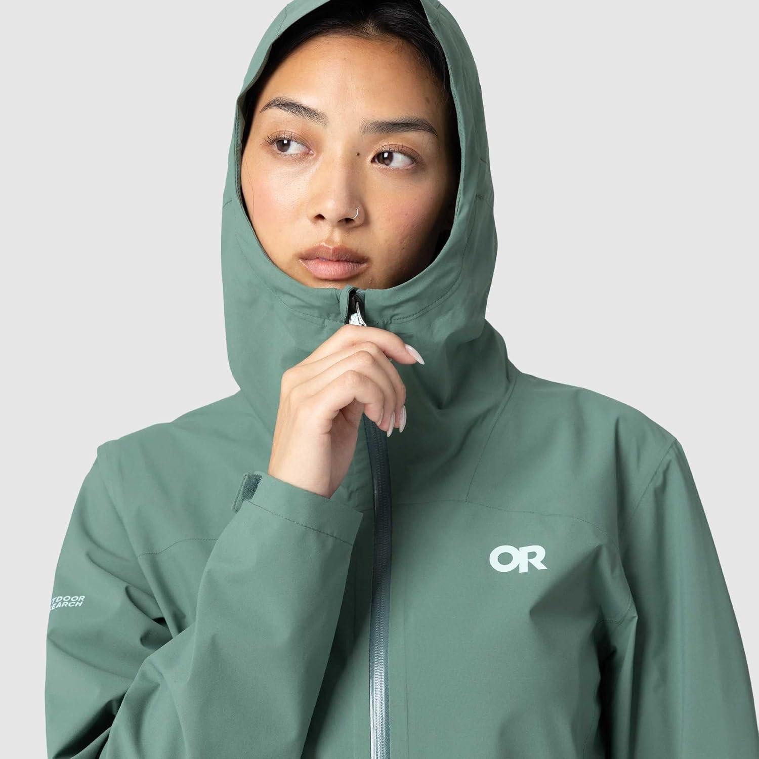imageOutdoor Research Womens Stratoburst Stretch Rain JacketMalachite