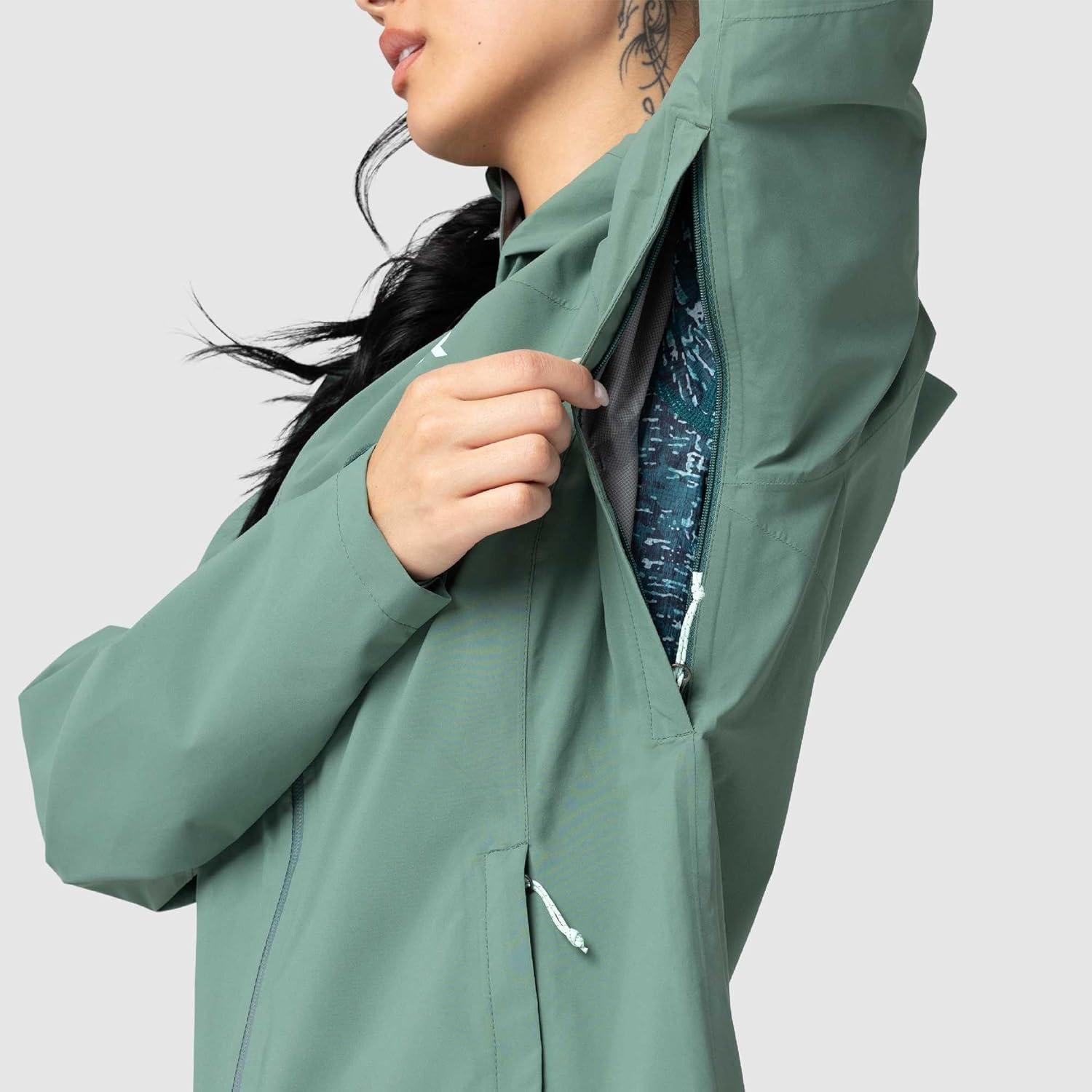 imageOutdoor Research Womens Stratoburst Stretch Rain JacketMalachite