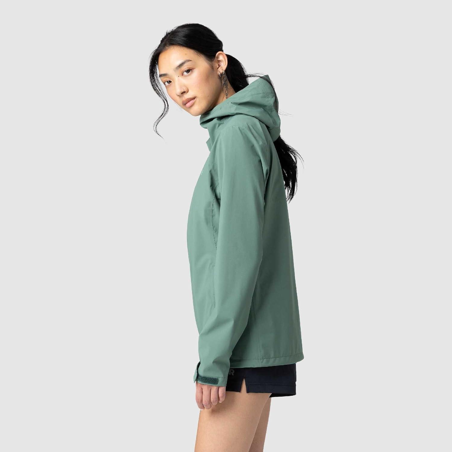 imageOutdoor Research Womens Stratoburst Stretch Rain JacketMalachite