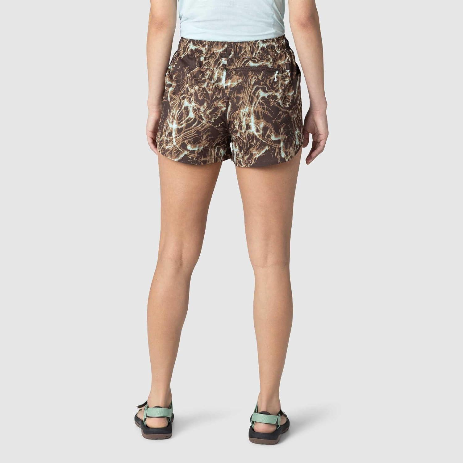 imageOutdoor Research Womens Odyssey Multi ShortChestnut Alcove Print
