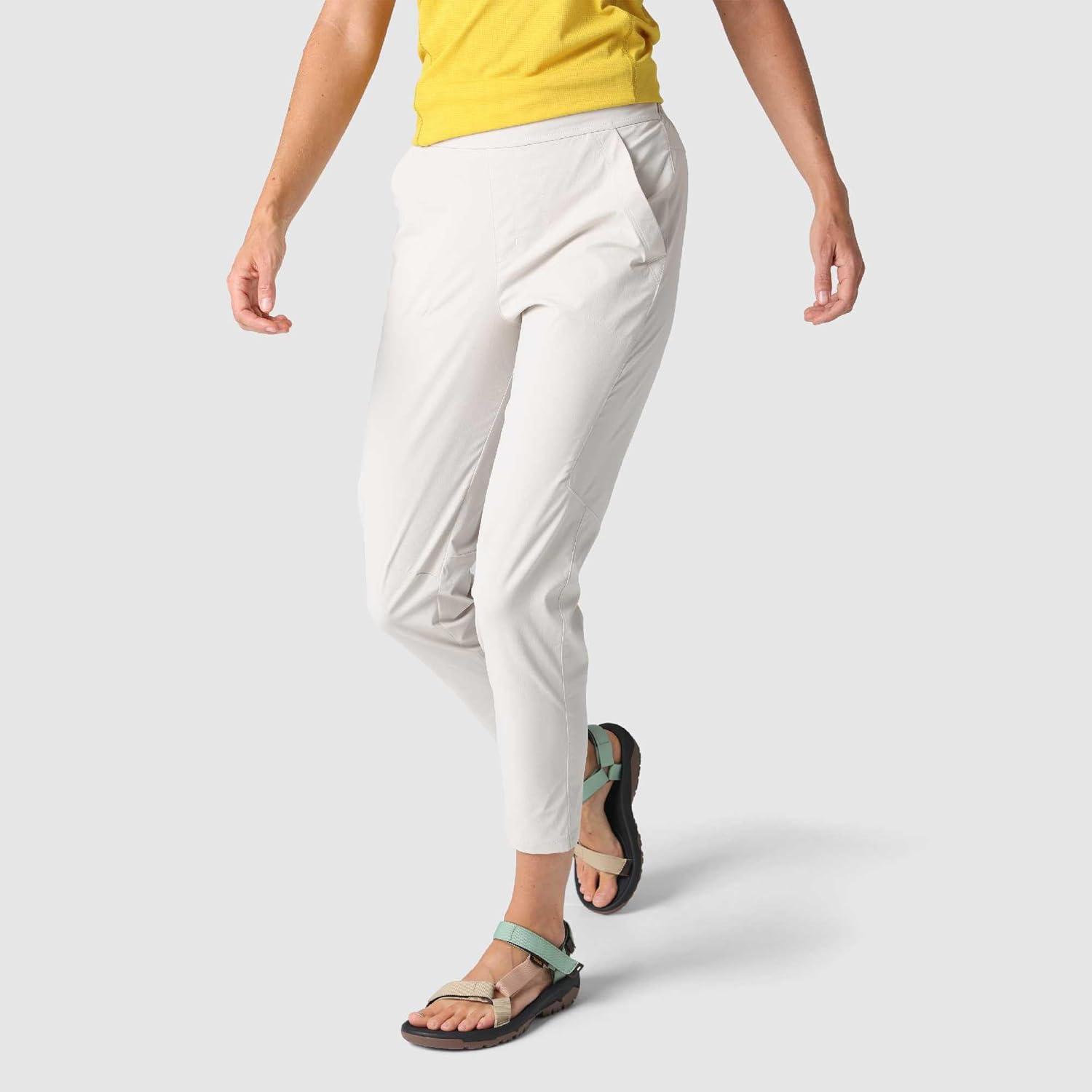 imageOutdoor Research Womens Timberline Ankle Pant Water amp Wind Resistant Stretchy UPF 50 Athletic Hiking Pants Zip PocketOyster
