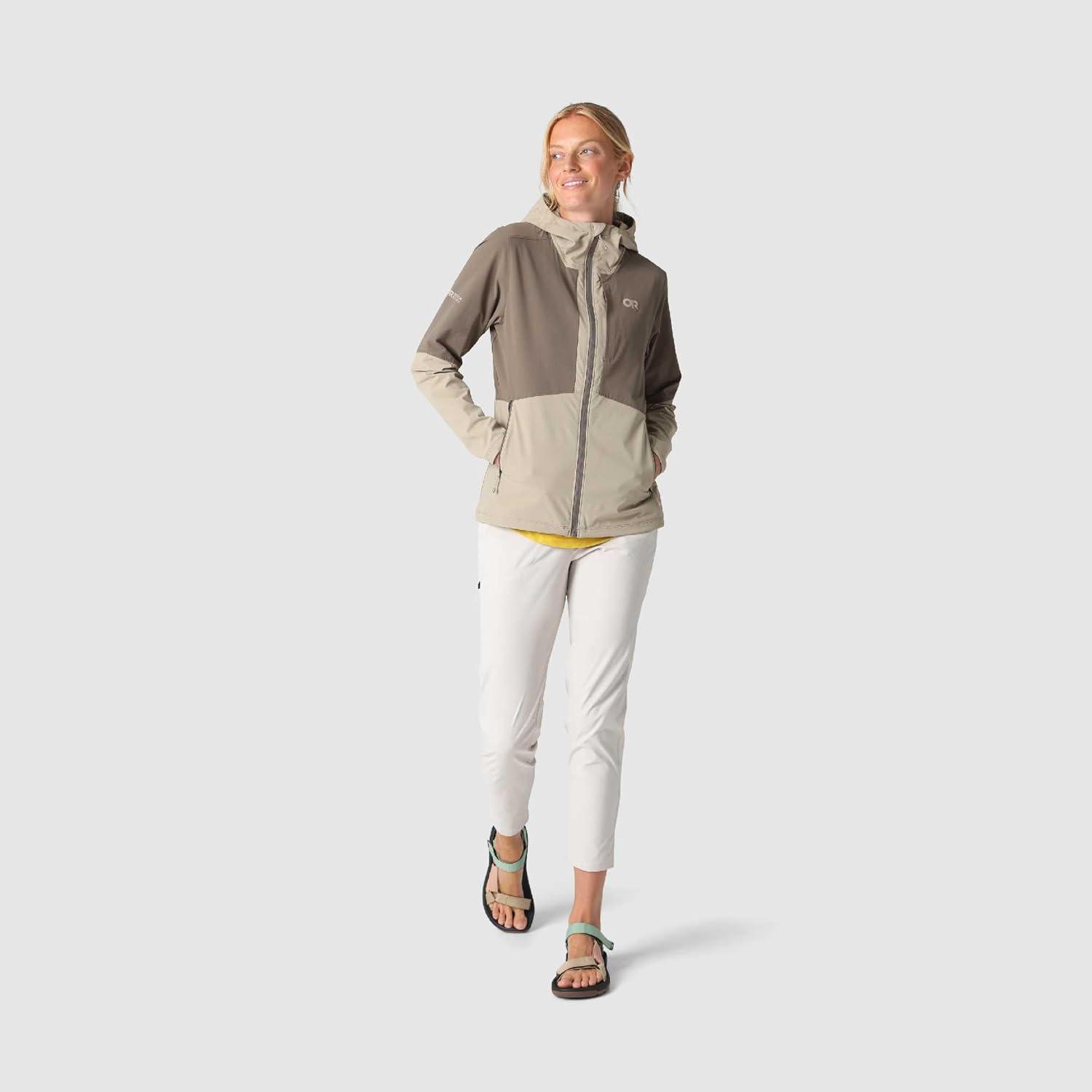 imageOutdoor Research Womens Timberline Ankle Pant Water amp Wind Resistant Stretchy UPF 50 Athletic Hiking Pants Zip PocketOyster