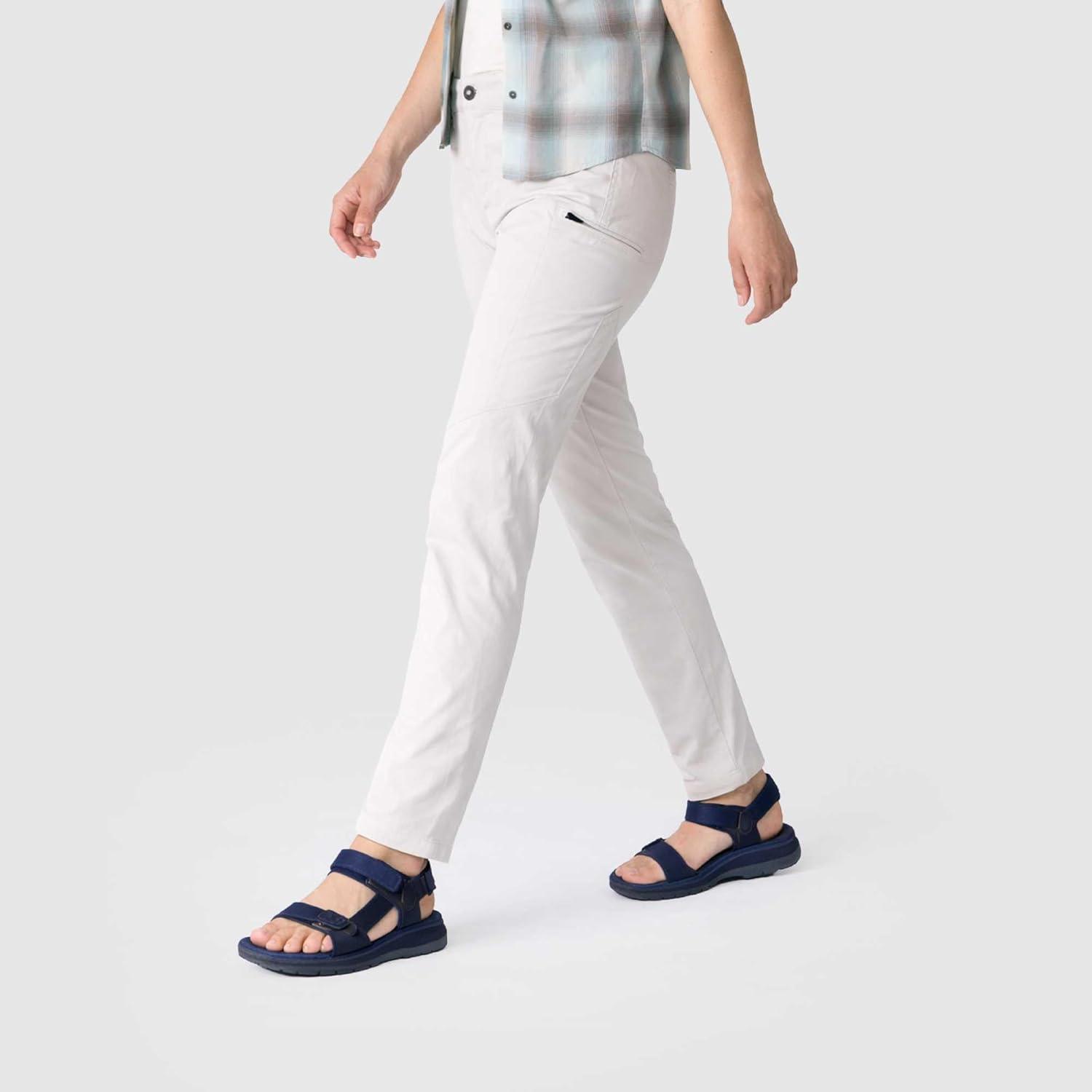 imageOutdoor Research Womens Timberline Pant Water amp Wind Resistant Stretchy UPF 50 Athletic Hiking Pants Zip Thigh PocketsOyster
