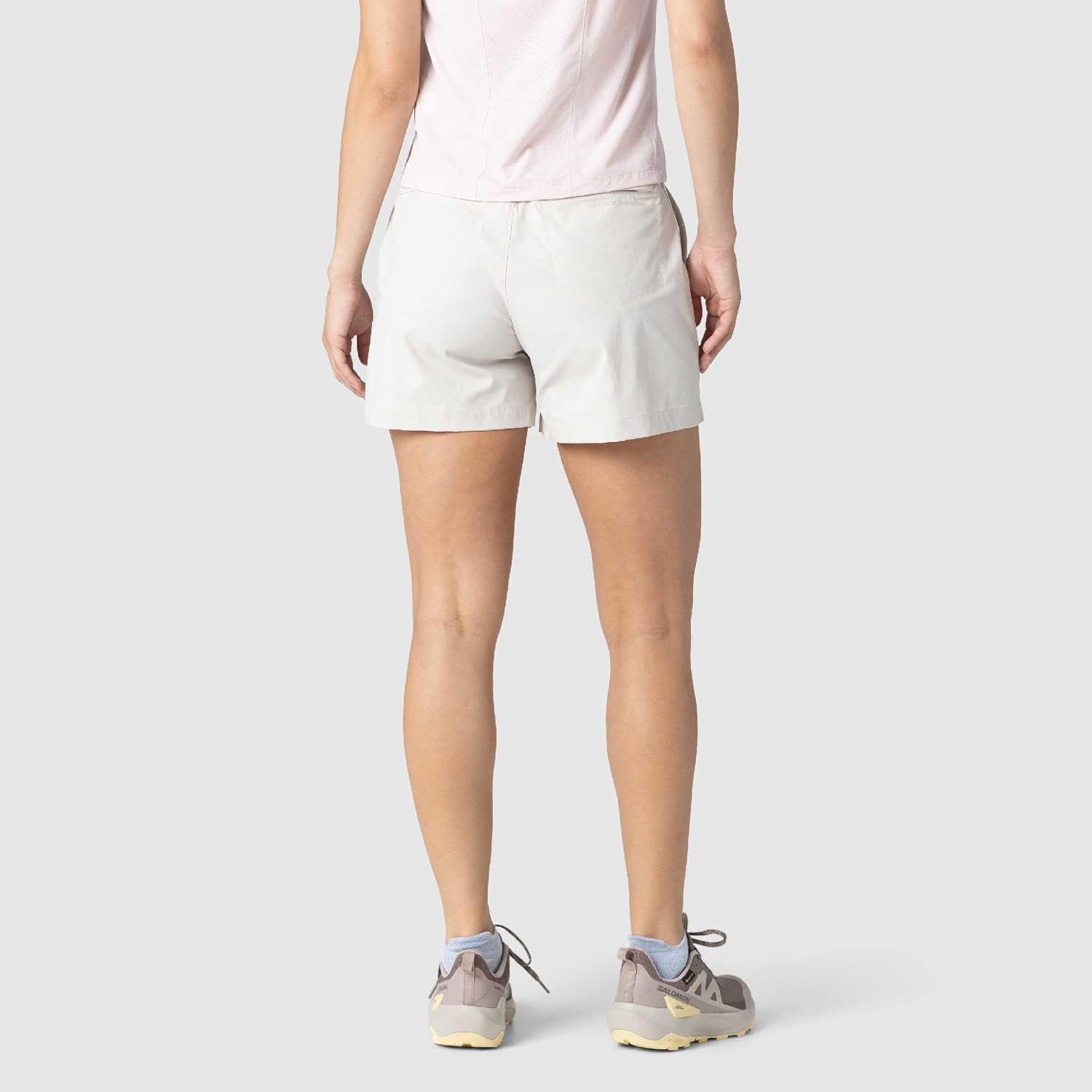 imageOutdoor Research Womens Timberline Short Moisture Wicking Stretchy UPF 50 Athletic Hiking Shorts Quick Dry Zip PocketOyster