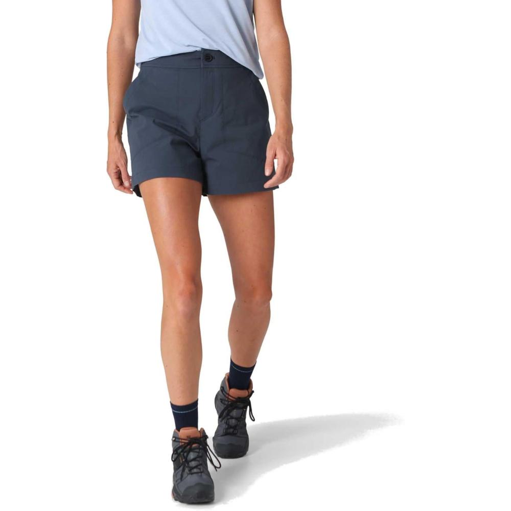 imageOutdoor Research Womens Timberline Short Moisture Wicking Stretchy UPF 50 Athletic Hiking Shorts Quick Dry Zip PocketAtlantic