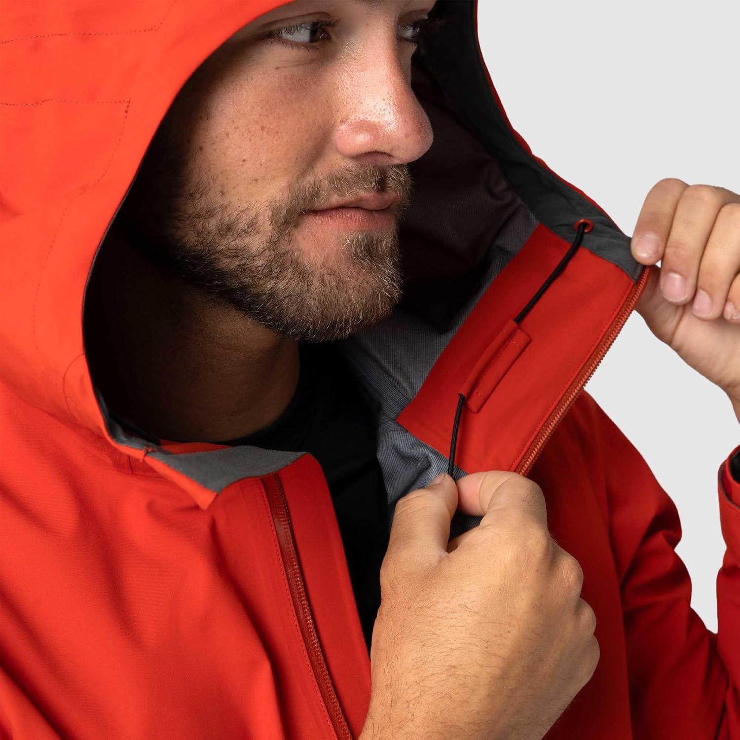 imageOutdoor Research Mens Foray 3L Jacket Waterproof Windproof Hooded Long Sleeve Standard FitCardinal