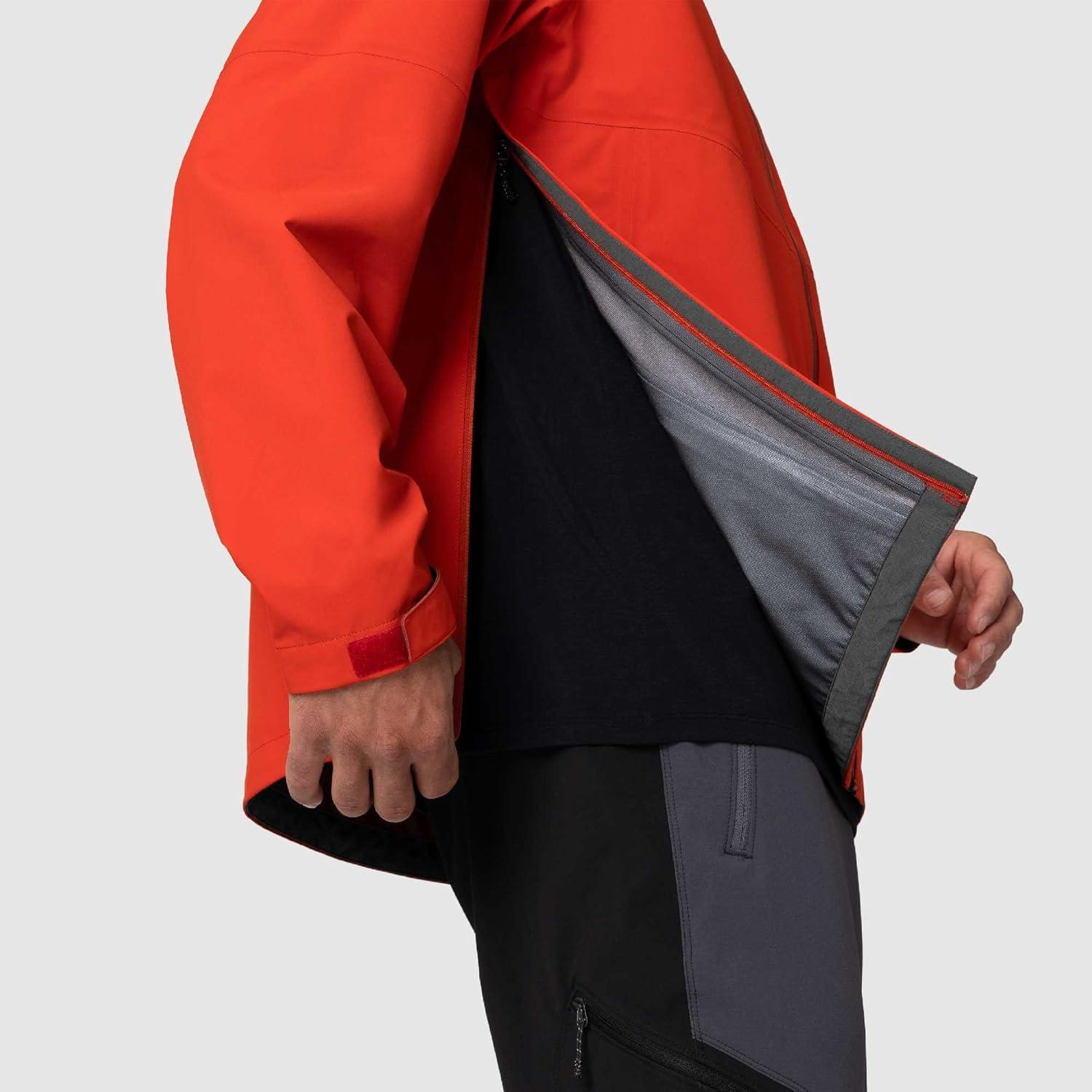 imageOutdoor Research Mens Foray 3L Jacket Waterproof Windproof Hooded Long Sleeve Standard FitCardinal