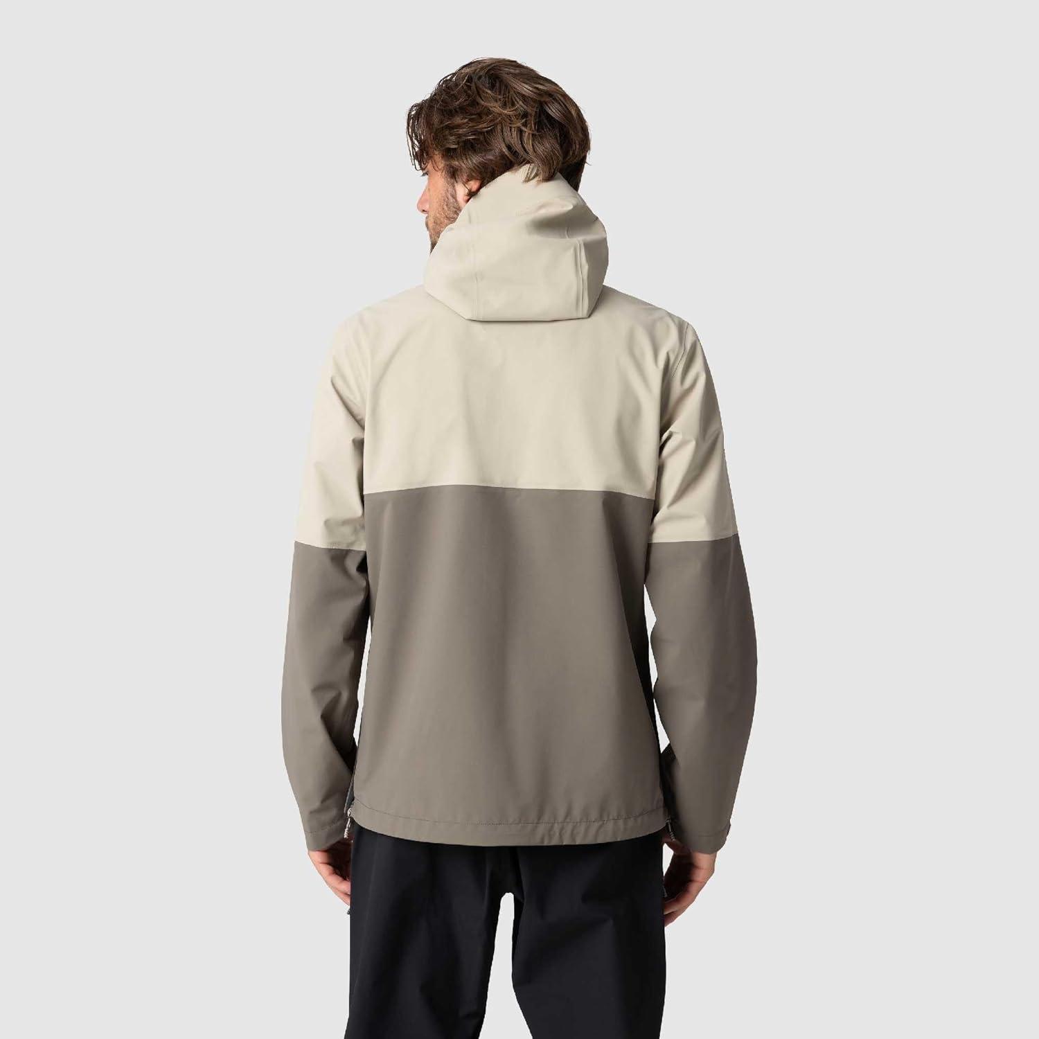imageOutdoor Research Mens Foray 3L Jacket Waterproof Windproof Hooded Long Sleeve Standard FitPro KhakiGravel