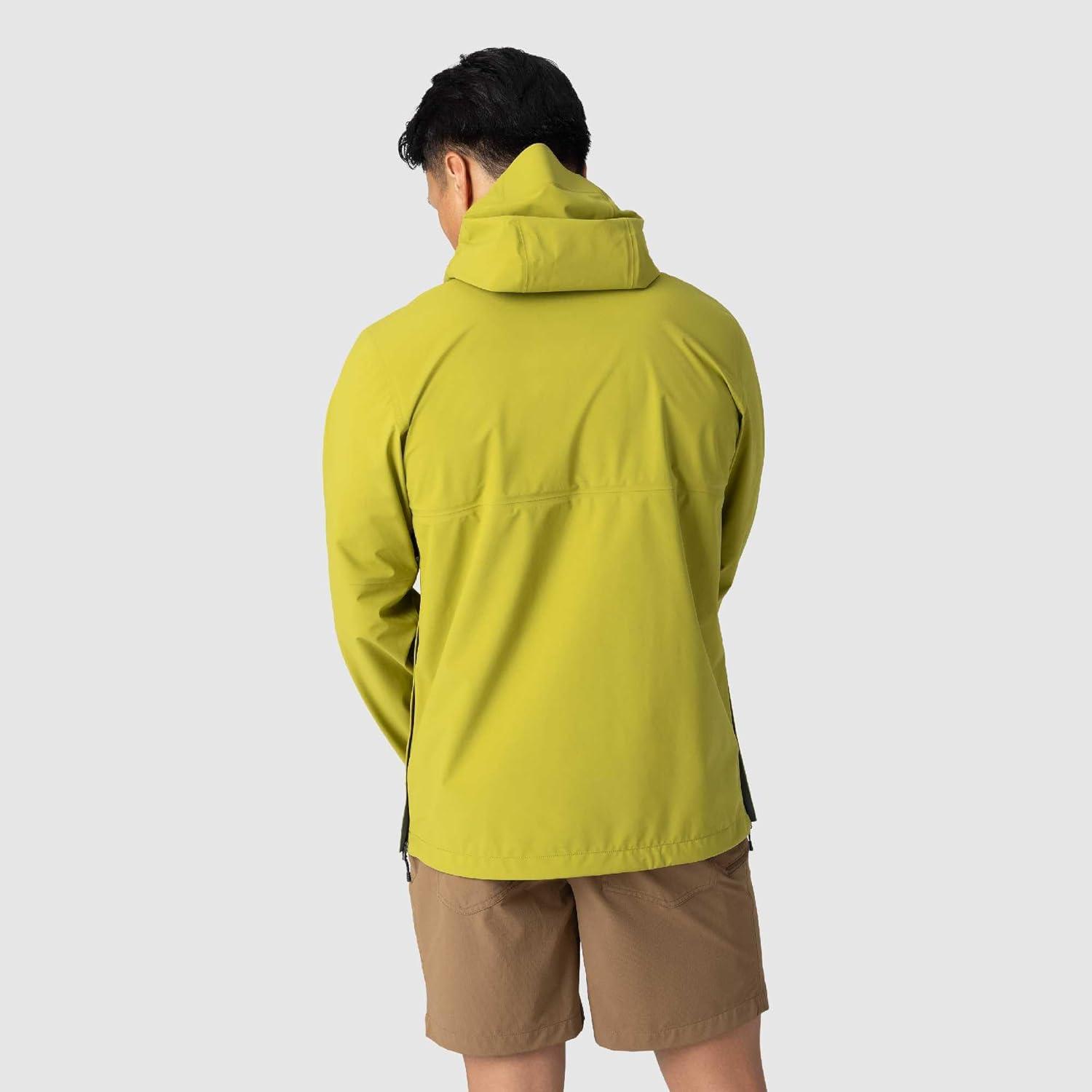 imageOutdoor Research Mens Foray 3L Jacket Waterproof Windproof Hooded Long Sleeve Standard FitRainforest