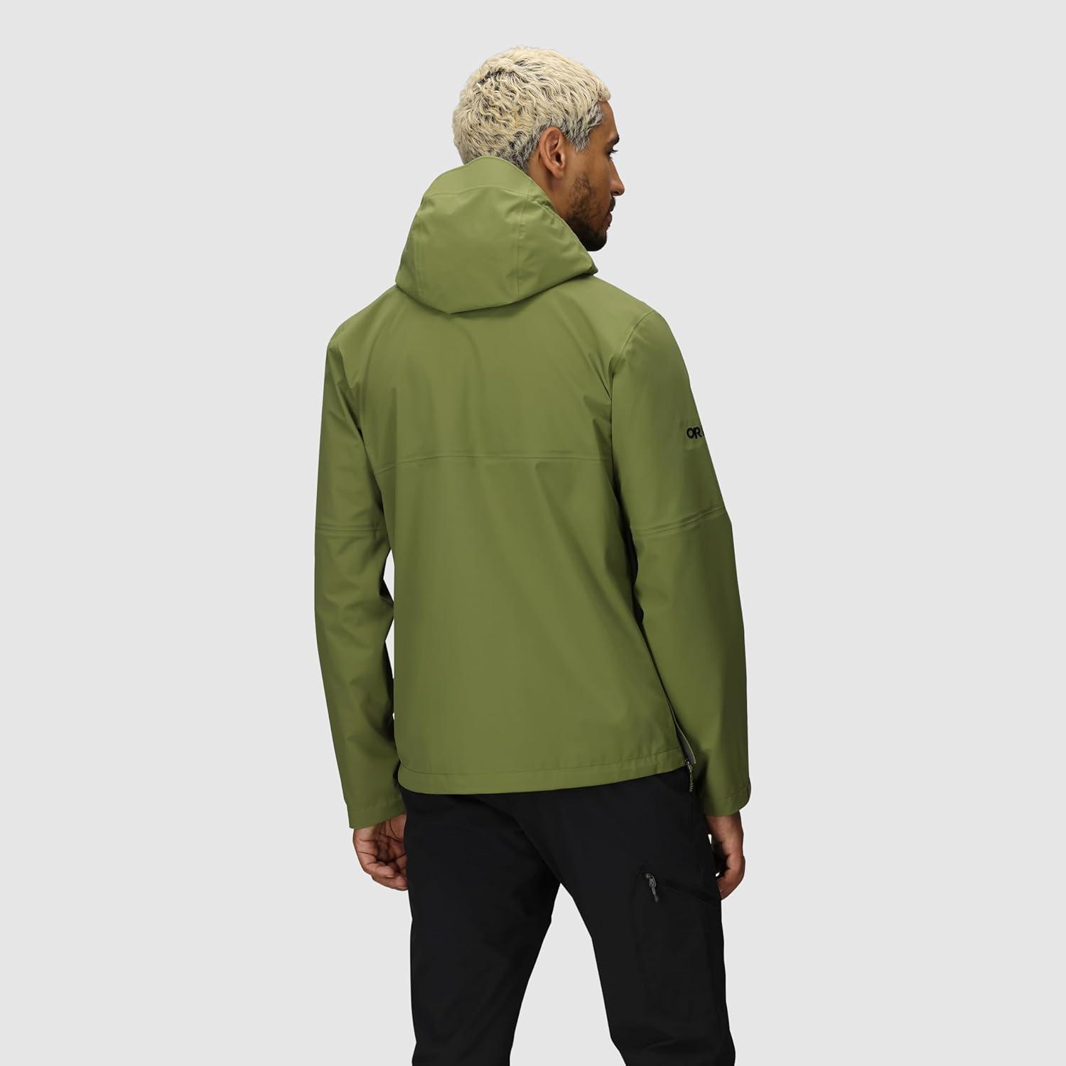 imageOutdoor Research Mens Foray 3L Jacket Waterproof Windproof Hooded Long Sleeve Standard FitWillow